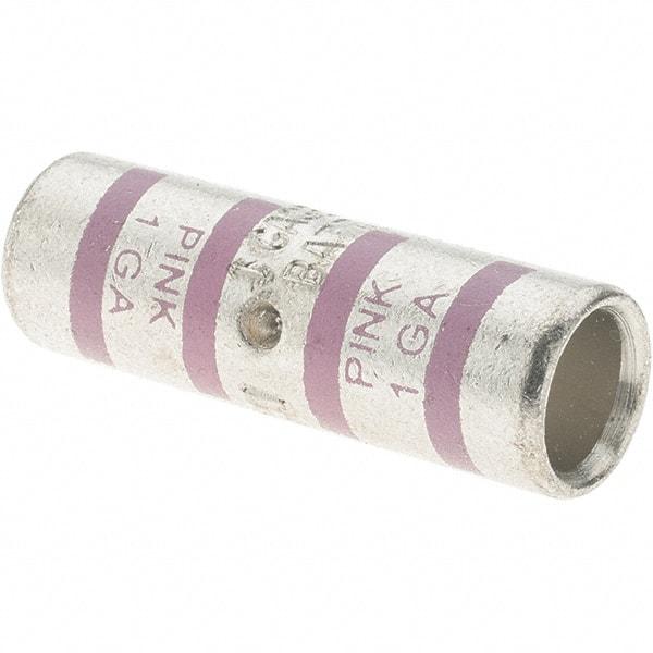 Thomas & Betts - 1 AWG Compatible, Butt Splice Terminal - Exact Tool & Supply