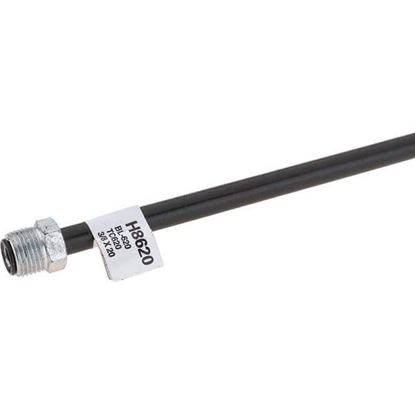 Value Collection - 3/8" OD x 20" Long, Automotive Brake Line - Steel/Copper - Exact Tool & Supply