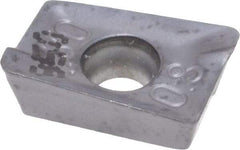 Iscar - APKT100308 RM Grade IC950 Carbide Milling Insert - TiAlN Finish, 0.1366" Thick, 0.8mm Corner Radius - Exact Tool & Supply