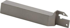 Iscar - External Thread, 0.689" Max Depth of Cut, 3mm Min Groove Width, 125mm OAL, Right Hand Indexable Grooving Cutoff Toolholder - 20mm Shank Height x 20mm Shank Width, DG.. Insert Style, DGT Toolholder Style, Series Do-Grip - Exact Tool & Supply