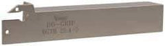Iscar - Right Hand Cut, 1.38" Max Workpc Diam, DG. 1.., DG. 3.. Insert, Indexable Cutoff Toolholder - 1" Shank Width, 1" Shank Height, 6" OAL - Exact Tool & Supply
