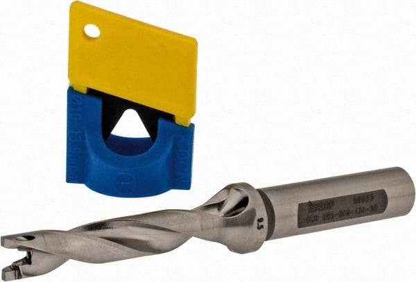 Iscar - 9.5mm to 9.9mm Diam, 5xD, 48mm Max Depth, 12mm Shank Diam, 108.3mm OAL, Replaceable-Tip Drill - FCP, ICK, ICK-2M, ICM, ICN, ICP, iCP-2M Insert, 9 Seat Size, 63837595 Toolholder, Series SumoCham - Exact Tool & Supply