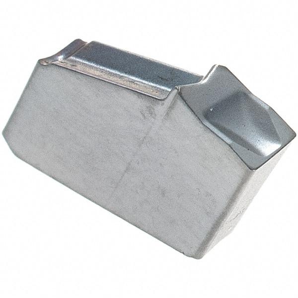 Iscar - GFR2 IC328 Grade, 0.0866" Cutting Width, Carbide Cutoff Insert - 8° Right Hand Lead Angle, 0.0063" Cnr Rad, TiCN Coated, Single End - Exact Tool & Supply