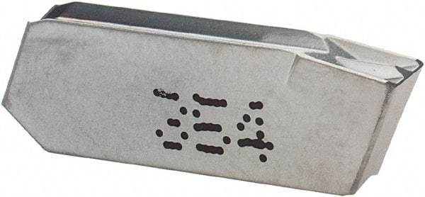 Iscar - 3GIM Grade IC354, 3mm Cutting Width Carbide Grooving Insert - Neutral, 0.25mm Corner Radius, TiCN Finish - Exact Tool & Supply