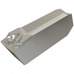 Iscar - 4GIM Grade IC354, 4mm Cutting Width Carbide Grooving Insert - Neutral, 0.25mm Corner Radius, TiCN Finish - Exact Tool & Supply
