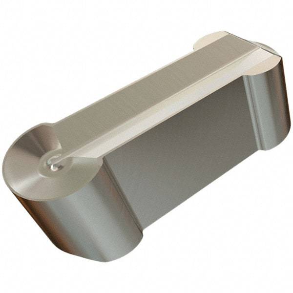 Iscar - 500250GIPA Grade ID5, 5mm Cutting Width Diamond Tipped Grooving Insert - 2.5mm Max Depth of Cut, Neutral, 2.5mm Corner Radius - Exact Tool & Supply