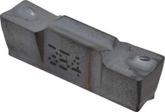Iscar - 5005GRIP Y Grade IC354, 5mm Cutting Width Carbide Grooving Insert - 3mm Max Depth of Cut, Neutral, 0.5mm Corner Radius, TiCN Finish - Exact Tool & Supply