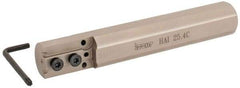 Iscar - HAI, Internal, Right Hand, Indexable Grooving Tool Holder - 1" Shank Width, 6" OAL, Through Coolant - Exact Tool & Supply