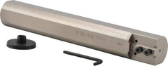 Iscar - HAI, Internal, Right Hand, Indexable Grooving Tool Holder - 1-1/2" Shank Width, 10" OAL, Through Coolant - Exact Tool & Supply