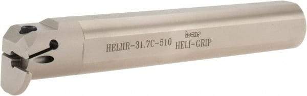 Iscar - HELII, Internal, Right Hand, 0.393" Max Depth of Cut, 0.197" Min Groove Width, Indexable Grooving Tool Holder - 1-1/4" Shank Width, 8" OAL, Through Coolant - Exact Tool & Supply