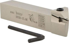 Iscar - HFH, Internal or External, Right Hand, 0.209" Max Depth of Cut, 0.118 to 0.236" Groove Width, Indexable Grooving Tool Holder - HFPR Insert Compatibility, 1" Shank Height, 1" Shank Width, 6" OAL - Exact Tool & Supply