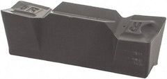 Iscar - 6004HFPR Grade IC428, 6mm Cutting Width Carbide Grooving Insert - 3mm Max Depth of Cut, Right Hand, 0.4mm Corner Radius, Al2O3 Finish - Exact Tool & Supply