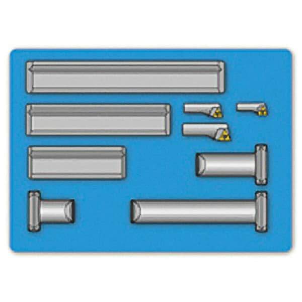 Iscar - 1.26" Min Diam Smallest Bar, 46mm Min Diam Largest Bar, Indexable Boring Bar Set - TPG.. Insert, BHFH Toolholder, 69mm Max Bore Depth - Exact Tool & Supply