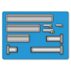 Iscar - 1.26" Min Diam Smallest Bar, 46mm Min Diam Largest Bar, Indexable Boring Bar Set - TPG.. Insert, BHFH Toolholder, 69mm Max Bore Depth - Exact Tool & Supply