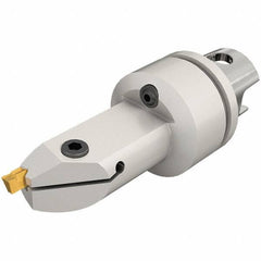 Iscar - KM-HFIR, Internal, Right Hand, 52mm Max Depth of Cut, 3 to 6mm Groove Width, Indexable Grooving Tool Holder - 25mm Shank Width, Through Coolant - Exact Tool & Supply