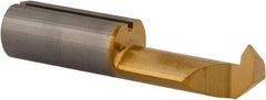 Iscar - 15mm Cutting Depth, 7mm Diam, Internal Thread, Solid Carbide, Single Point Threading Tool - TiCN/TiN Finish, 30mm OAL, 7mm Shank Diam, 2.7mm Projection from Center, 1.5mm Max Pitch, 60° Profile Angle - Exact Tool & Supply