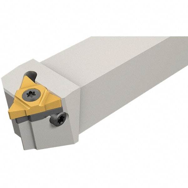 Iscar - External Thread, Right Hand Cut, 25mm Shank Width x 25mm Shank Height Indexable Threading Toolholder - 150mm OAL, Various Insert Compatibility, SE Toolholder, Series IscarThread - Exact Tool & Supply