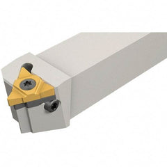 Iscar - External Thread, Right Hand Cut, 25mm Shank Width x 25mm Shank Height Indexable Threading Toolholder - 150mm OAL, Various Insert Compatibility, SE Toolholder, Series IscarThread - Exact Tool & Supply