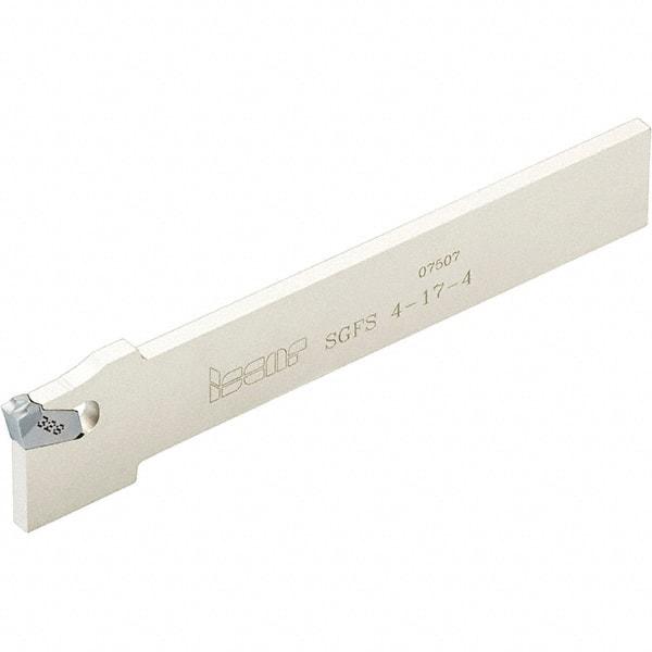 Iscar - 2.7 to 3.53mm Groove Width, Neutral Cut, SGFS Indexable Grooving Blade - GFN-A, GFN-C, GFN-J, GFN-M, GFN-U, GFN-W, GFR-U, GFR/L-C, GFR/L-J, GFR/L-W Insert Style, Series Self-Grip - Exact Tool & Supply