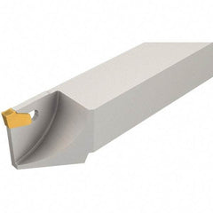 Iscar - SGTF, Right Hand Cut, 1.77" Max Workpc Diam, Indexable Cutoff Toolholder - 20mm Shank Width, 20mm Shank Height, 125mm OAL - Exact Tool & Supply