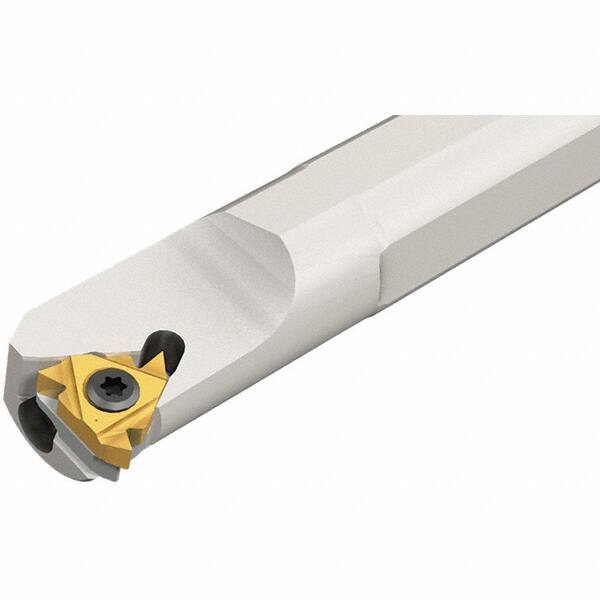 Iscar - Internal Thread, Left Hand Cut, 1-1/4" Shank Width x 1-1/4" Shank Height Indexable Threading Toolholder - 10" OAL, SI Toolholder, Series IscarThread - Exact Tool & Supply