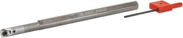 Iscar - Internal Thread, Right Hand Cut, 0.315" Shank Width x 0.315" Shank Height Indexable Threading Toolholder - 5" OAL, SI Toolholder, Series IscarThread - Exact Tool & Supply