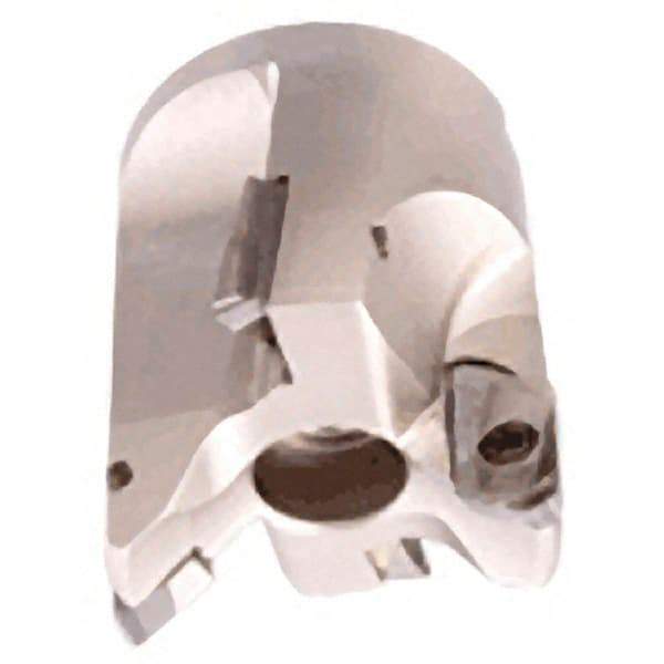 Iscar - 2-1/2" Cut Diam, 1" Arbor Hole, 1.55" Max Depth of Cut, Indexable Chamfer & Angle Face Mill - 4 Inserts, APCR 22.... Insert, Right Hand Cut, 2 Flutes, Series SM - Exact Tool & Supply