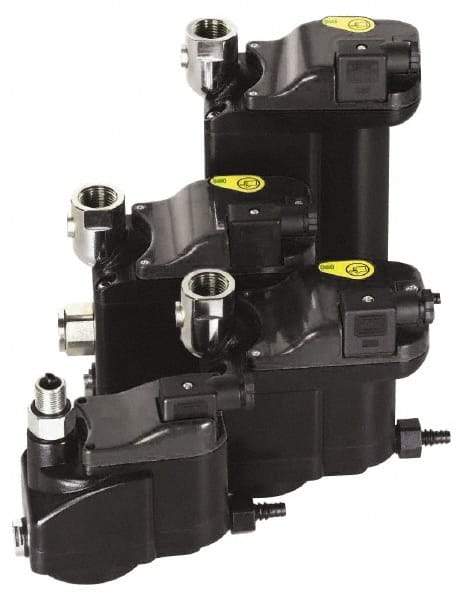 Domnick Hunter - 1/2" Inlet, Zero Air-Loss Level Sensing Condensate Drain - 1/8" NPT Outlet, 3 to 232 psi, 3,532 CFM Receiver Compressor, 7,063" CFM Refrigerated Dryer - Exact Tool & Supply