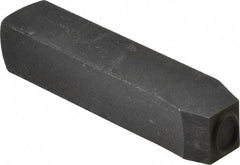 Made in USA - 1/2" Character Size, O Character, Heavy Duty Individual Steel Stamp - Steel, Individual - Exact Tool & Supply