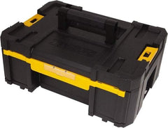 DeWALT - 1 Compartment 1 Drawer Tool Organizer - 12-1/4" Wide x 6-7/8" Deep x 6-55/64" High, Structural Foam, Black/Yellow - Exact Tool & Supply