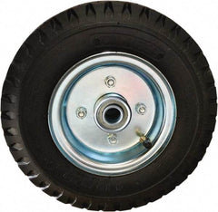 Value Collection - 12 Inch Diameter x 4 Inch Wide, Pneumatic Caster Wheel - 396 Lb. Capacity, 1 Inch Axle Diameter, Ball Bearing - Exact Tool & Supply