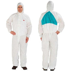 3M - Disposable & Chemical Resistant Coveralls Garment Style: Coveralls Garment Type: General Purpose - Exact Tool & Supply