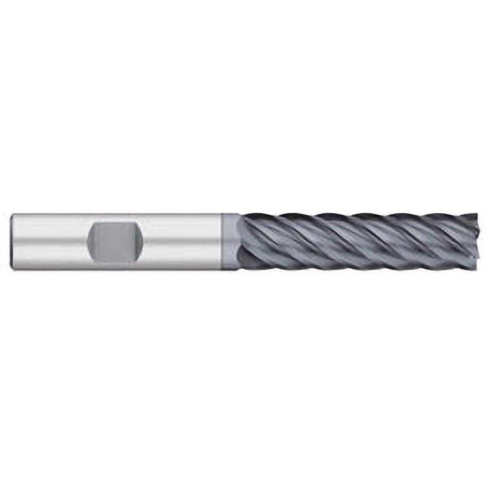 Titan USA - Square End Mills; Mill Diameter (Inch): 1/2 ; Mill Diameter (Decimal Inch): 0.5000 ; Number of Flutes: 6 ; Length of Cut (Inch): 2 ; Length of Cut (Decimal Inch): 2.0000 ; Material: Solid Carbide - Exact Tool & Supply