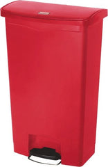Rubbermaid - 18 Gal Rectangle Unlabeled Trash Can - Exact Tool & Supply