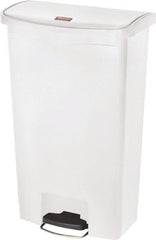 Rubbermaid - 18 Gal Rectangle Unlabeled Trash Can - Exact Tool & Supply