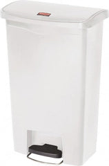 Rubbermaid - 13 Gal Rectangle Unlabeled Trash Can - Exact Tool & Supply