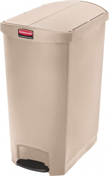 Rubbermaid - 24 Gal Rectangle Unlabeled Trash Can - Exact Tool & Supply