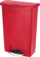 Rubbermaid - 24 Gal Rectangle Unlabeled Trash Can - Exact Tool & Supply