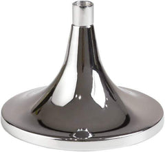 ECONOCO - 6" Wide, Open Shelving Accessory/Component - Steel, Chrome Finish, 6" Long, Use with 5/8" Flange Upright - Exact Tool & Supply