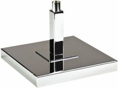 ECONOCO - 8" Wide, Open Shelving Accessory/Component - Steel, Chrome Finish, 8" Long, Use with 5/8" Flange Upright - Exact Tool & Supply