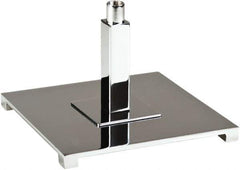 ECONOCO - 8" Wide, Open Shelving Accessory/Component - Steel, Chrome Finish, 8" Long, Use with 5/8" Flange Upright - Exact Tool & Supply