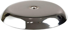 ECONOCO - 8" Wide, Open Shelving Accessory/Component - Steel, Chrome Finish, 8" Long, Use with 5/8" Flange Upright - Exact Tool & Supply