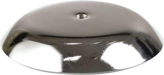 ECONOCO - 5" Wide, Open Shelving Accessory/Component - Steel, Chrome Finish, 5" Long, Use with 5/8" Flange Upright - Exact Tool & Supply