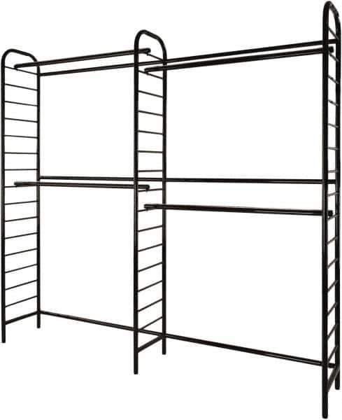 ECONOCO - 16" Wide, 88 High, Open Shelving Accessory/Component - Steel, Semi-Gloss Finish, 96" Long, Use with Ladder System - Exact Tool & Supply