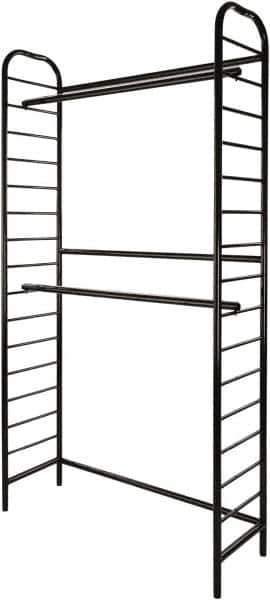 ECONOCO - 16" Wide, 88 High, Open Shelving Accessory/Component - Steel, Semi-Gloss Finish, 48" Long, Use with Ladder System - Exact Tool & Supply