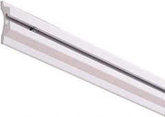 ECONOCO - 96" Wide, Open Shelving Accessory/Component - Aluminum, Aluminum Finish, 2-1/2" Deep, Use with Trac2000, Trac2001, System 94, Mirage Mini-Ladder System - Exact Tool & Supply