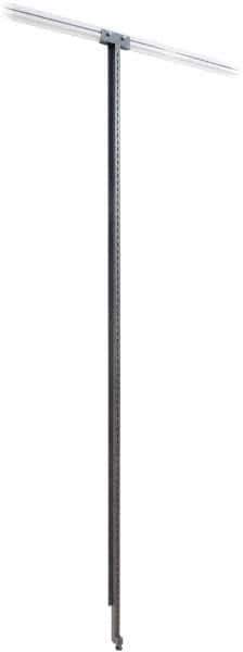 ECONOCO - Heavy-Duty Framing Upright - 93" High x 6" Deep, Matte Black - Exact Tool & Supply