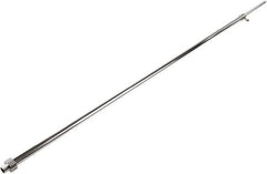 ECONOCO - Adjustable Heavy-Duty Framing Upright - 72" High, Chrome - Exact Tool & Supply
