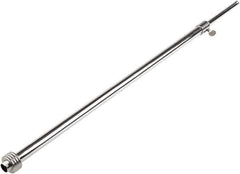 ECONOCO - Adjustable Heavy-Duty Framing Upright - 36" High, Chrome - Exact Tool & Supply