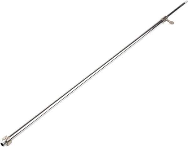 ECONOCO - Adjustable Heavy-Duty Framing Upright - 36" High, Chrome - Exact Tool & Supply